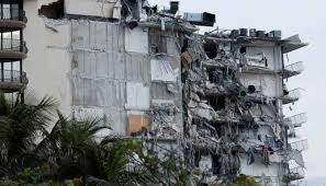 A partial building collapse in the town of surfside caused a massive response from miami dade fire rescue. X9l3mfux7bgnqm