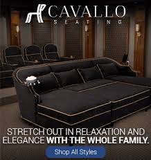 If you don't have a large room to put a cinematic type of home theater, there are still many ways to design a home theater from which you can draw inspiration. Home Theater Seating Multimedia Sofas And Loveseats 4seating