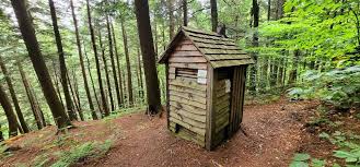 Western Mass Hilltown HikersHike the HilltownsCCC Built privy at Deer Hill  Mount Greylock State Reservation