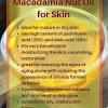 Macadamia oil, like every other natural cosmetic can help with damaged hair and scalp. 1
