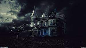 Haunted House Halloween Wallpapers 4k Full Hd Mobile Desktop Everesthill Com Ghost House Halloween Haunted Houses Haunted House