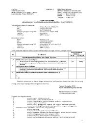 Lampiran ii dupak pengawas sekolah masa penilaian 01 januari 2008 s.d. Contoh Lampiran Dupak