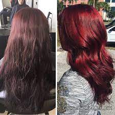 Obsessing Over This Transformation I Did Today Neither Of These Pictures Have Filters Prelightene Hair Color Formulas Permanent Hair Color Red Hair Color
