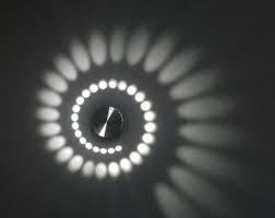 The shades are adjustable and would perfectly showcase an edison style bulb. Modern Swirl Led Ceiling Light Cozilydecor