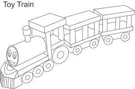 Printable thomas the train coloring pages. Toy Train Coloring Page For Kids