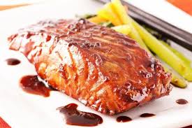 Ww Grilled Salmon With Teriyaki Sauce 4 Points Kitchme Salmon Glaze Recipes Seafood Recipes Healthy Recipes