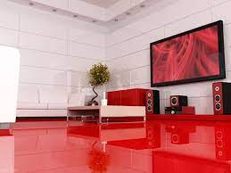 Being an architect i did have a certain look and specification i wanted to achieve particularly for the ground floor of the house where a polished porcelain large format floor tile was what i was after. Red Floor Living Room Decor Red Living Room Interior Design Red Floor Modern Living Room Home Interior Design Modern Interior Design Futuristic Interior Design