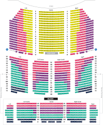 detailed paramount theater seattle seating view paramount