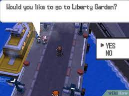 Liberty garden, also referred to as liberty island, can be accessed by riding the boat at liberty pier in castelia city. How To Catch Victini In Pokemon Black And White With Pictures