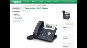Yealink Sip T20p Voip Telefon Firmware Update Deutsch Youtube