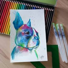 Aquarell Buntstift Stabiloaquacolor Bunte Zeichnungen Aquarell Buntstifte Buntstifte