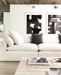 Black And White Couches Pin By Sabon Home On Neutral Home White Couch Living Room White Home Decor Family Room Decorating