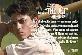 But now they have another batch, the made in usa sandlot edition. Which Sandlot Character Are You Sandlot Characters Benny The Jet Rodriguez Best Movie Quotes