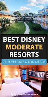 Best Moderate Resorts At Disney World For Families Of 4 Disney Moderate Resorts Disney World Hotels Best Disney Resort