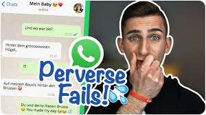 Und die meisten antworten sogar: Perverse Whatsapp Chat Fails Teil 1 Youtube