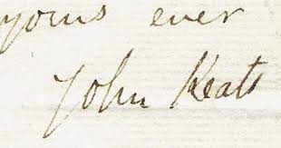 The Lost Art Of Love Letters John Keats John Keats Poems Keats