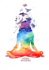 Watercolor Woman Silhouette Of Lotus Yoga Pose Stock Vector Aff Silhouette Lotus Watercolor Woman Ad Yoga Illustration Yoga Art Watercolor Woman