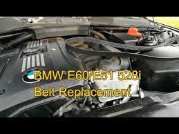 Here you have all step by step instructions & photos for timing chain replacement. Bmw E60 E61 Serpentine Belt Tensioner Replacement And Diagram 525i 530i 530xi Youtube