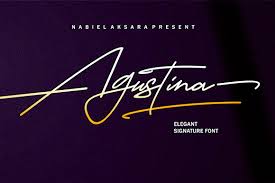 Freelance logo design, web design & graphic design. Agustina Font Ifonts Xyz