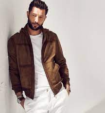 John Halls For Massimo Dutti Equestrian Collection Lookbook Leather Jacket Men Suede Jacket Men Denim Jacket Men
