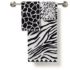 Black And White Bathroom Set Walmart Walmart Com Hometrends Karibu 3 Piece Towel Set Bath Animal Print Decor Zebra Print Bathroom Animal Print Bathroom