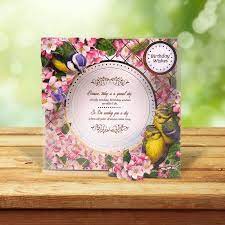 This Card Was Made Using The Through The Fence Acetate Cards From The Birds Of Britain Collection Hunkydory Crafts Inspirational Cards Acetate Cards
