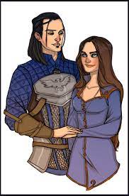 Commission Nathaniel Howe And Rosaleen Cousland By Enife On Deviantart Dragon Age Deviantart Fantasy Art