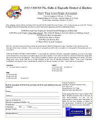 This copy has all of the design and formatting . Judges For The 2012 Old River Winfree Founders Day Cake Pie Cupcake Bakeoff Announced Old River Winfree Community News
