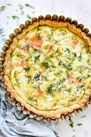 This easy quiche recipe is simple, versatile, and consistently good. Puff Pastry Smoked Salmon And Creme Fraiche Quiche Foodiecrush Com