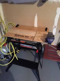 Black And Decker Portable Workbench 425 Black Decker Workmate 425 30 In Folding Portable Workbench And Vise Wm425 The Home Depot In 2020 Portable Workbench Simple Storage Woodworking Bench Vise