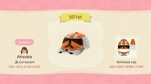 Clone Wars Ahsoka Season 7 501st Clone Trooper Acnh Animal Crossing Animal Crossing Qr Star Wars Design