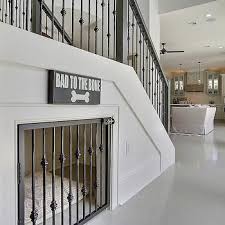 Built In Dog Crate Transitional Laundry Room Brown Eyed Fox Indoor Dog House Dog House Diy Dog Rooms