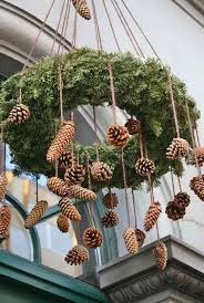 Easy diy halloween decorations trash bags. Earth Friendly Natural Christmas Decorating Ideas Christmas Celebration All About Christmas Christmas Decorations Rustic Christmas Chandelier Pine Cone Christmas Decorations