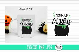 Download Drink Up Witches Halloween Svg Graphic By Bean And Bird Creative Fabrica PSD Mockup Templates
