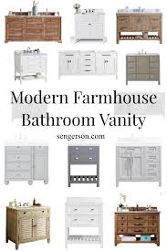 We were so happy to see the vanity in place. Best Sources For Modern Farmhouse Bathroom Vanities