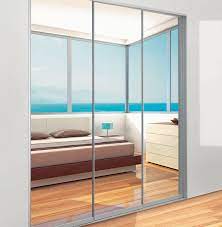 It has a 1 thick frame and single layer weatherstripping. Slimline Wardrobe Door System