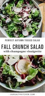 Autumn Crunch Butter Lettuce Salad Recipe Clean Eating Salads Lettuce Salad Lettuce Salad Recipes