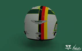 Sebastian vettel has acquired a shareholding in aston martin ahead of his move to the marque's formula 1 team in 2021. Sebastian Vettel Aston Martin Helmet Racedepartment