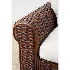 92.3% nice supplier professional supplier contact supplier. Ralph Lauren Home Polo Collection Woven Rattan Settee Chairish