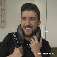 Amazon.com: Cabeau Long Haul Flight Cooling Travel Neck Pillow