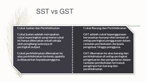 Secara teknikalnya, cukai gst lebih murah berbanding sst. Gst