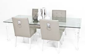 4.8 out of 5 stars. Beverly Hills Lucite And Glass Dining Table Modshop
