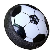 Light Up Air Power Soccer Disk Led Light Suspension Football Outdoor Indoor Toys With Foam Bumpers Electric Suspensio Soccer Sports Games For Kids Foam Bumpers
