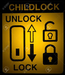 Do you have a new car with the rear door that won't open? Child Safety In Car Door Safety Lock Stock Photo Picture And Royalty Free Image Image 17432742