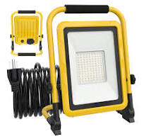 10000LM LED Work Light, 50/80W Patterns Portable Flood Light ...