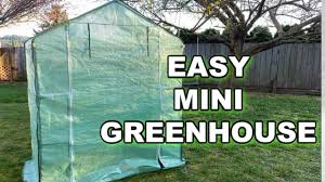 It only has three greenhouse sides and uses your home or garden shed as a fourth wall. Diy Small Greenhouse Kit Assembly Review For Beginners From Amazon Youtube