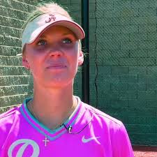 Bailey Dowling after Alabama softball's 3-1 win over Missouri