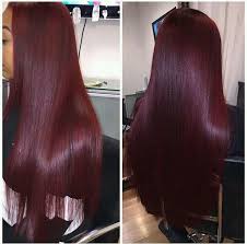 Dark Red Middle Part Sew In Hair Styles Wig Hairstyles Long Hair Styles