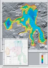 File Nps Yellowstone Lake Depth Map Jpg Wikimedia Commons