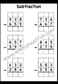 The large print subtracting 2 digit numbers with all regrouping d math worksheet from the subtr subtraction worksheets. Subtraction Regrouping Free Printable Worksheets Worksheetfun